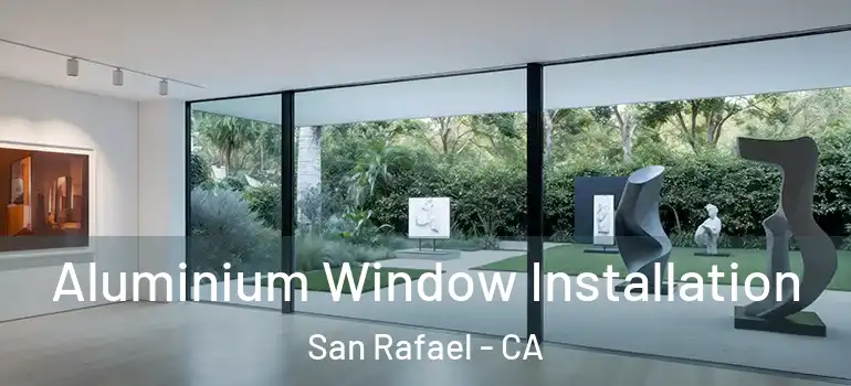  Aluminium Window Installation San Rafael - CA