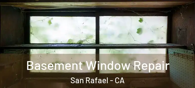  Basement Window Repair San Rafael - CA