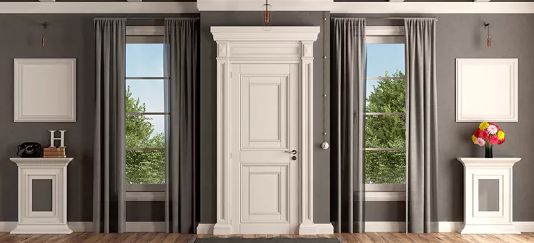 Removable Center Door Mullion in San Rafael, CA