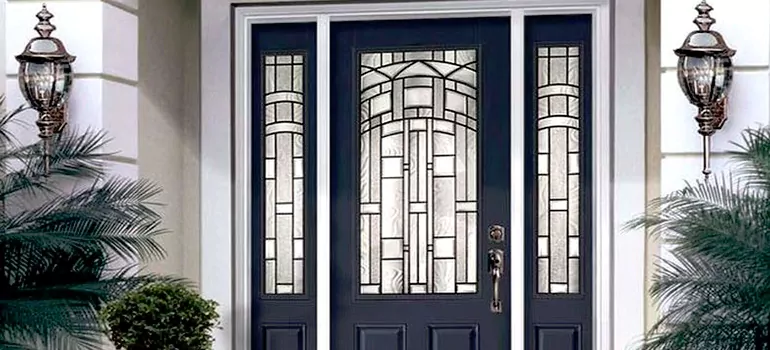 Stained Glass Door Panels in San Rafael, CA