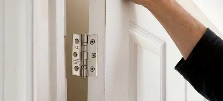 Bathroom Stall Door Hinge Repair in San Rafael, CA