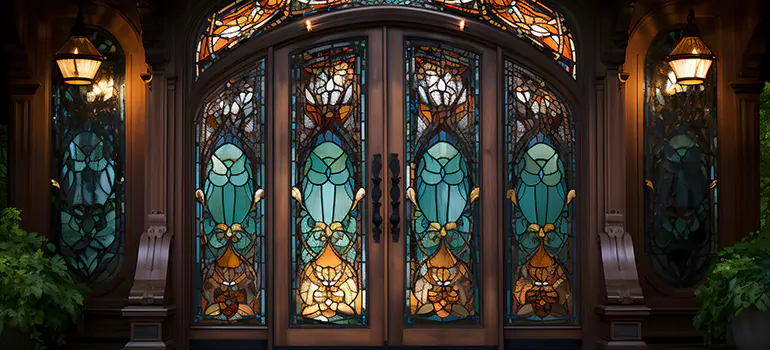 Wrought Iron Storm Door in San Rafael, CA