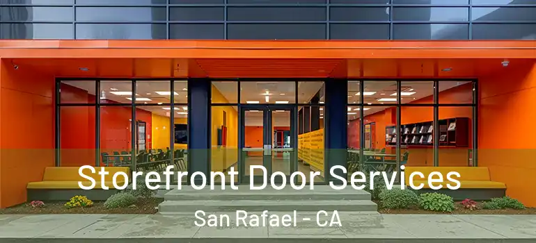  Storefront Door Services San Rafael - CA
