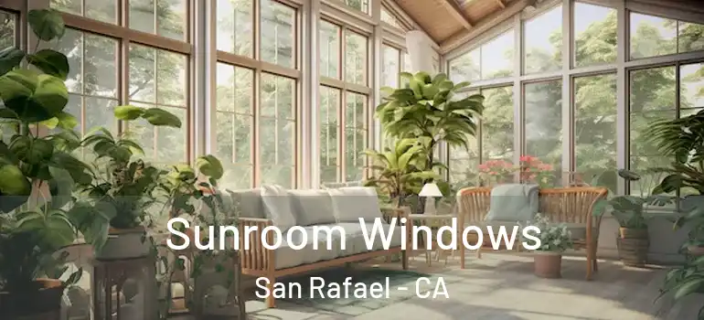  Sunroom Windows San Rafael - CA